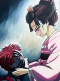 REDEMPTION- Akaza and Koyuki Demon Slayer Fan Art Print (8.5”x11”)