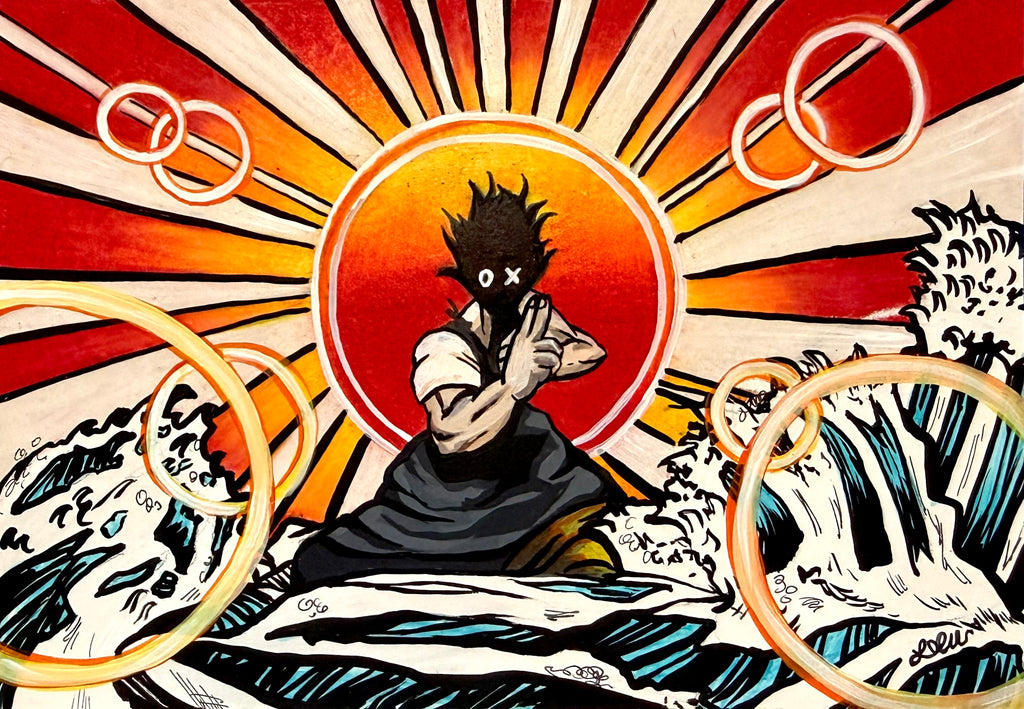 KING OF ASAKUSA- Benimaru Fire Force Fan Art Print (5”x7”)
