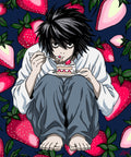FOOD FOR THOUGHT- L Death Note Fan Art Print (8.5”x11”)