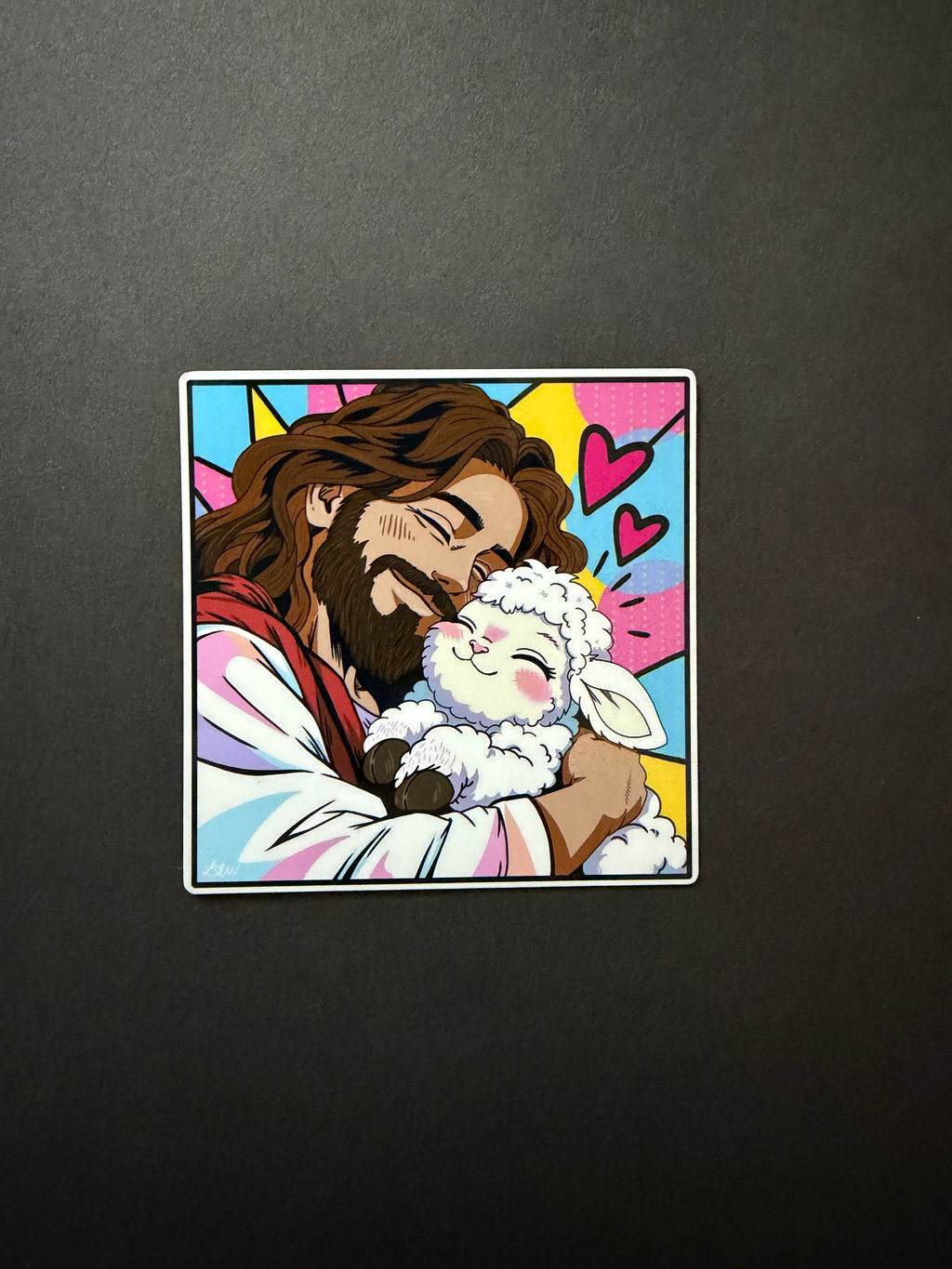 JESUS LOVES ME, THIS I KNOW.- Faith Inspired Jesus Vinyl Sticker