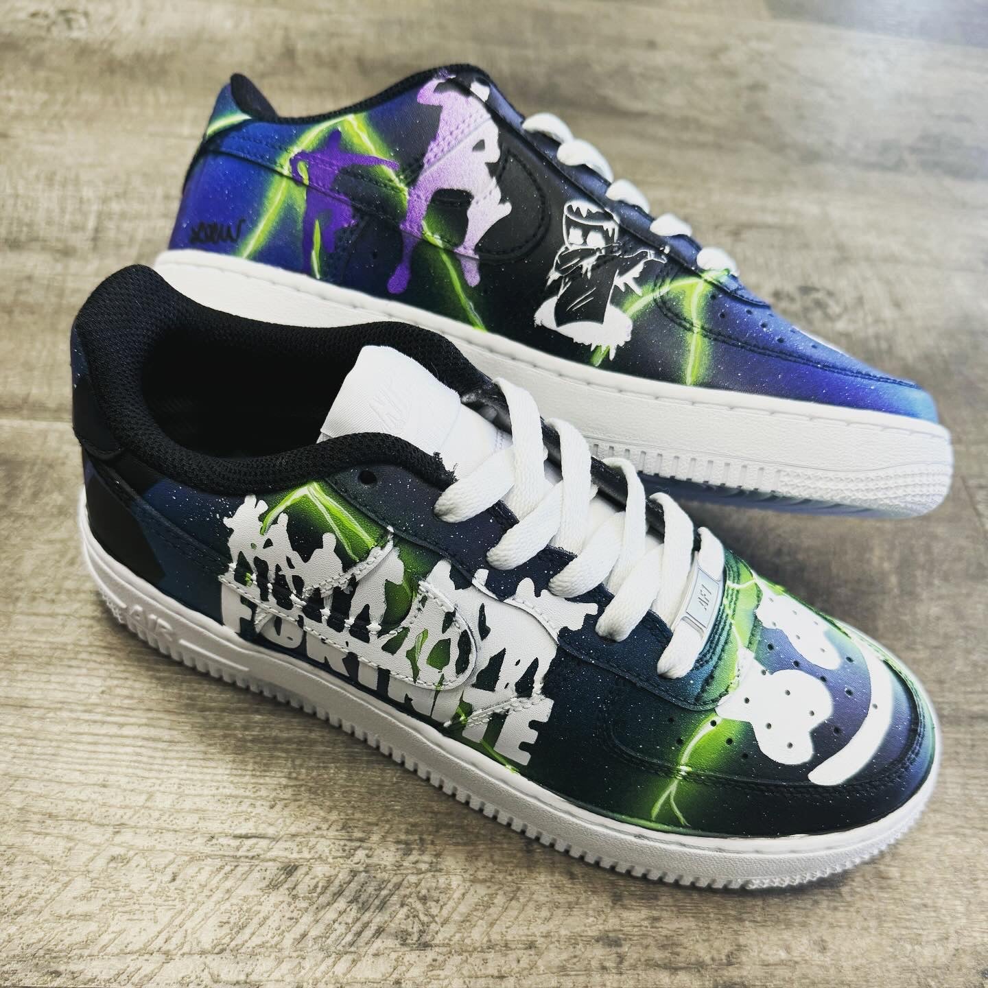 Custom Hand-Painted Shoes
