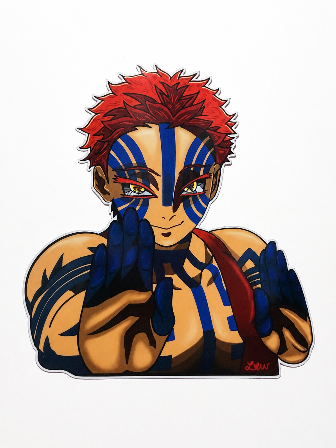 FOR KOYUKI- Akaza Inspired Vinyl Sticker