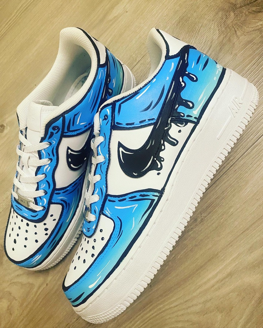 Custom Hand-Painted Shoes