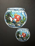 FISHBOWL- Magikarp Inspired Vinyl Sticker