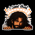 I SAW THAT- Jesus Vinyl Peeker Sticker 5.5”