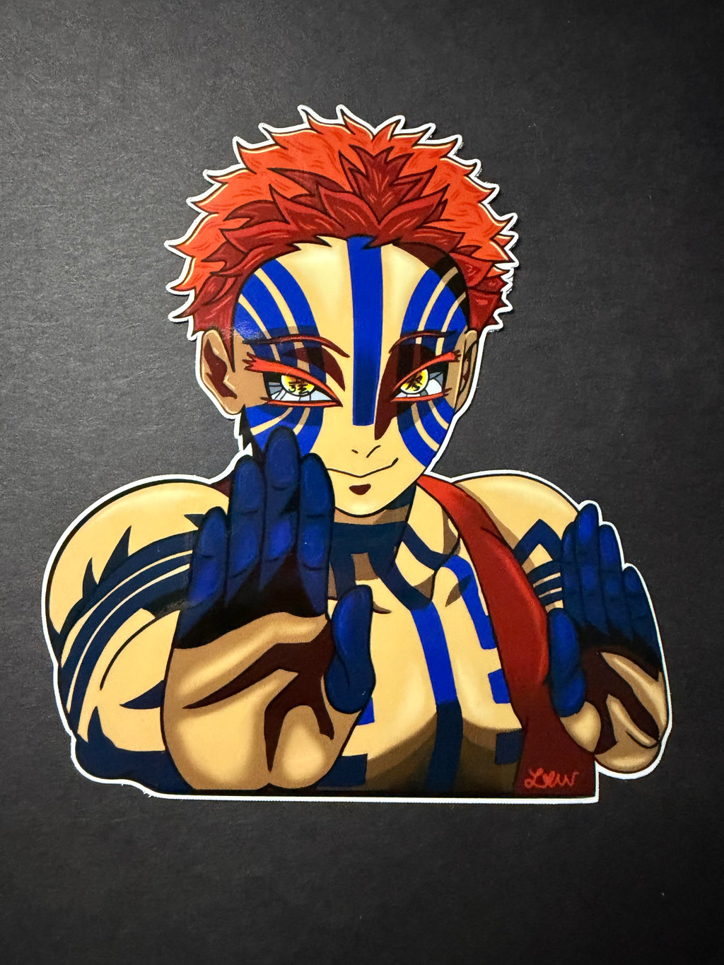 FOR KOYUKI- Akaza Inspired Vinyl Sticker