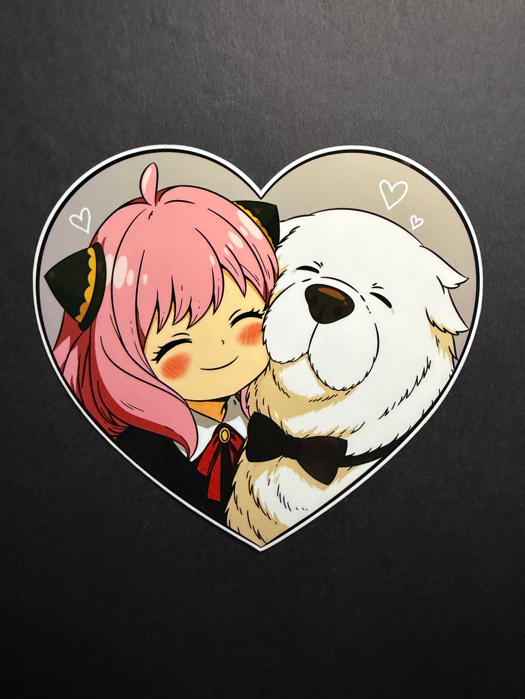 BEST FRIENDS FUREVER- Anya and Bond Inspired Vinyl Sticker