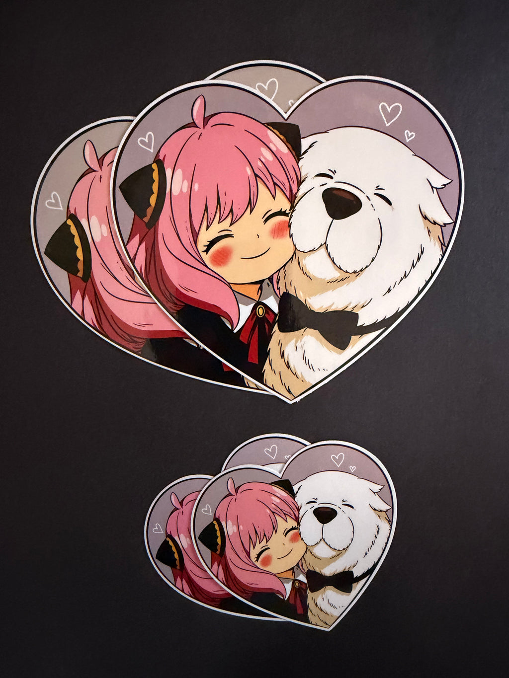 BEST FRIENDS FUREVER- Anya and Bond Inspired Vinyl Sticker