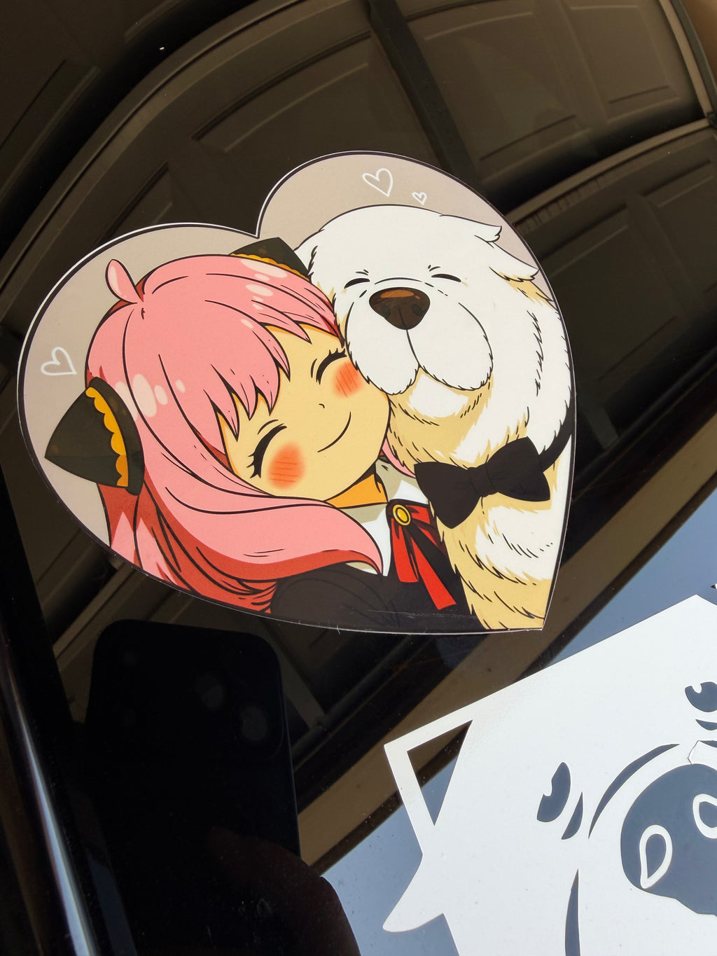 BEST FRIENDS FUREVER- Anya and Bond Inspired Vinyl Sticker