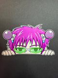 GOOD GRIEF- Saiki K Inspired Vinyl Peeker Sticker