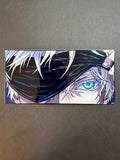 UNVEILED- Satoru Gojo Inspired Vinyl Sticker (7”)