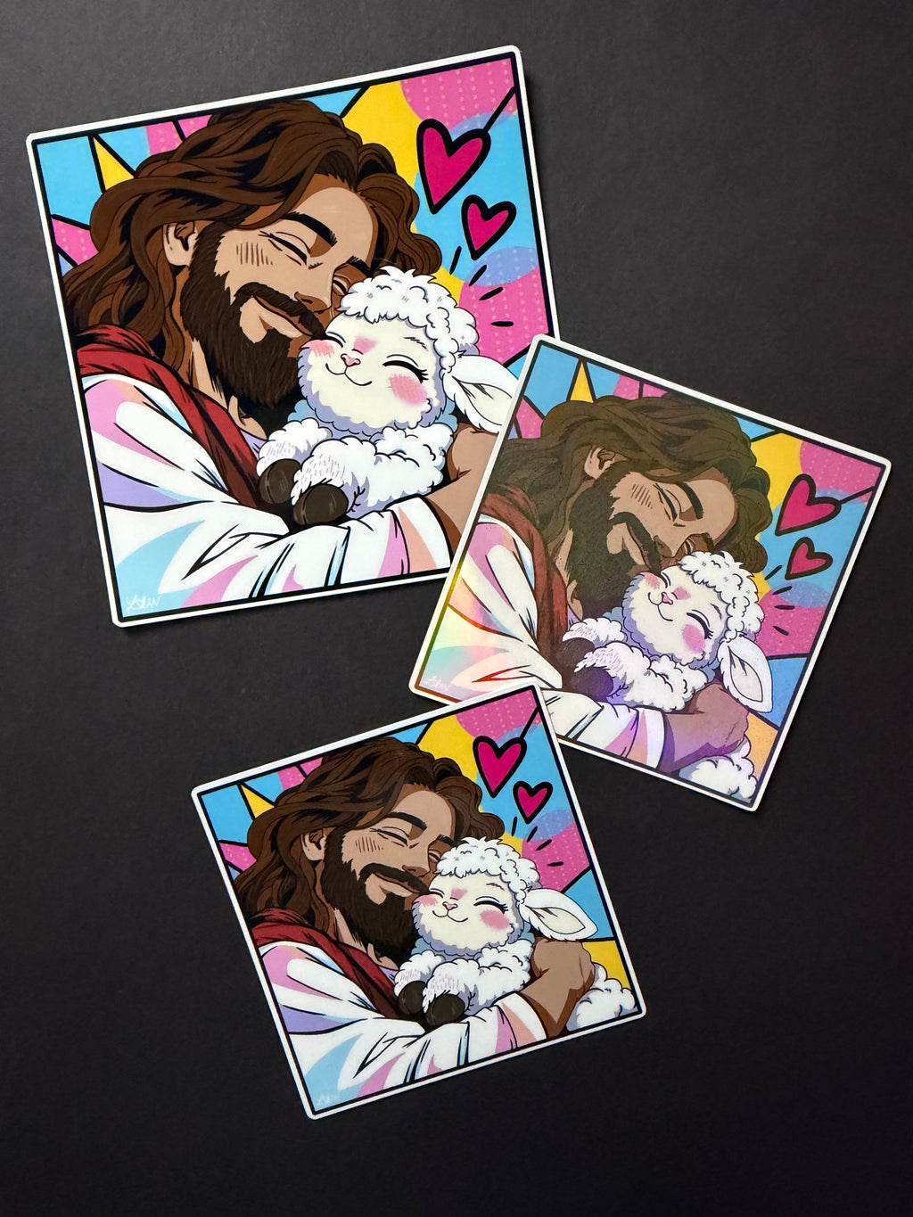 JESUS LOVES ME, THIS I KNOW.- Faith Inspired Jesus Vinyl Sticker