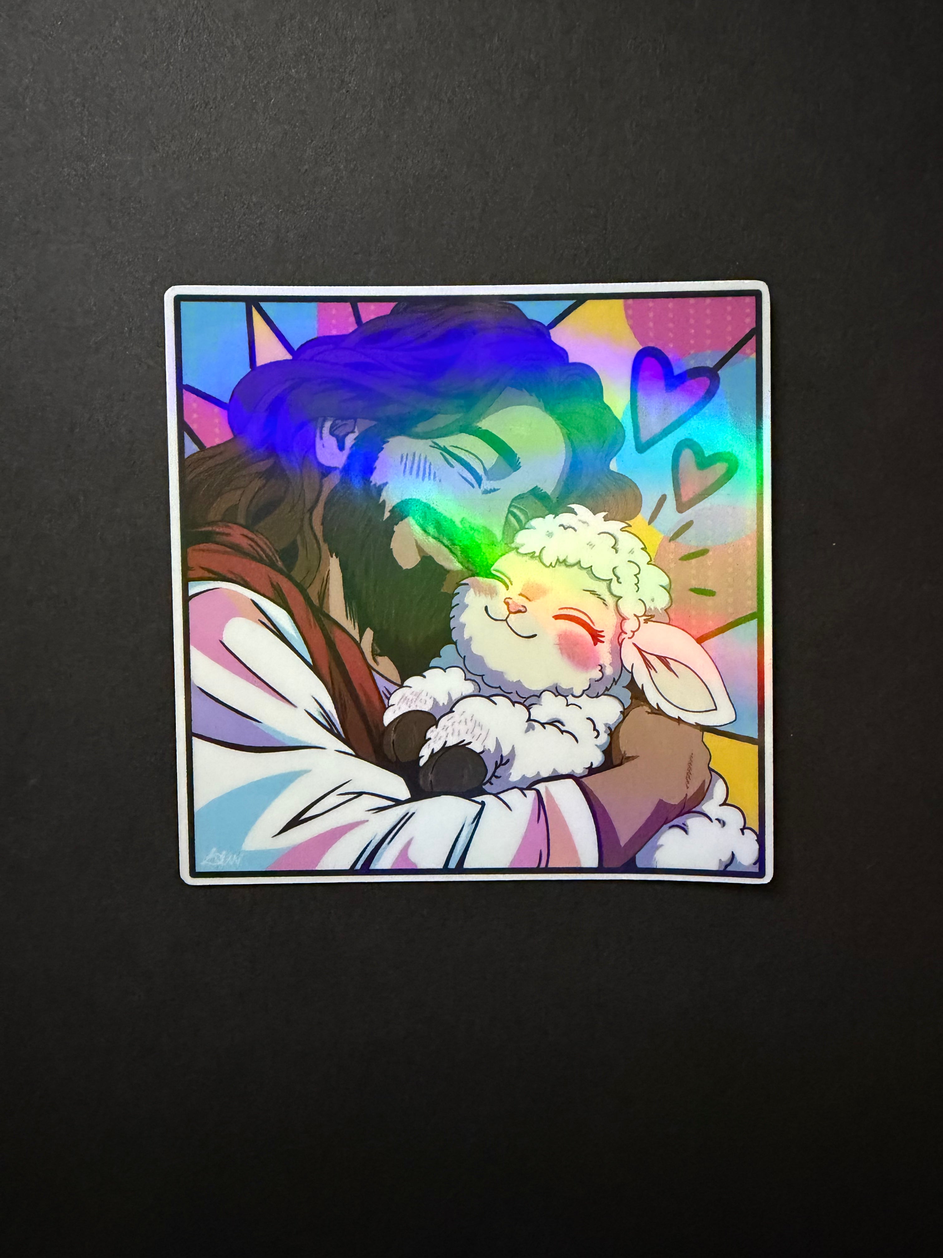 JESUS LOVES ME, THIS I KNOW.- Faith Inspired Jesus Vinyl Sticker