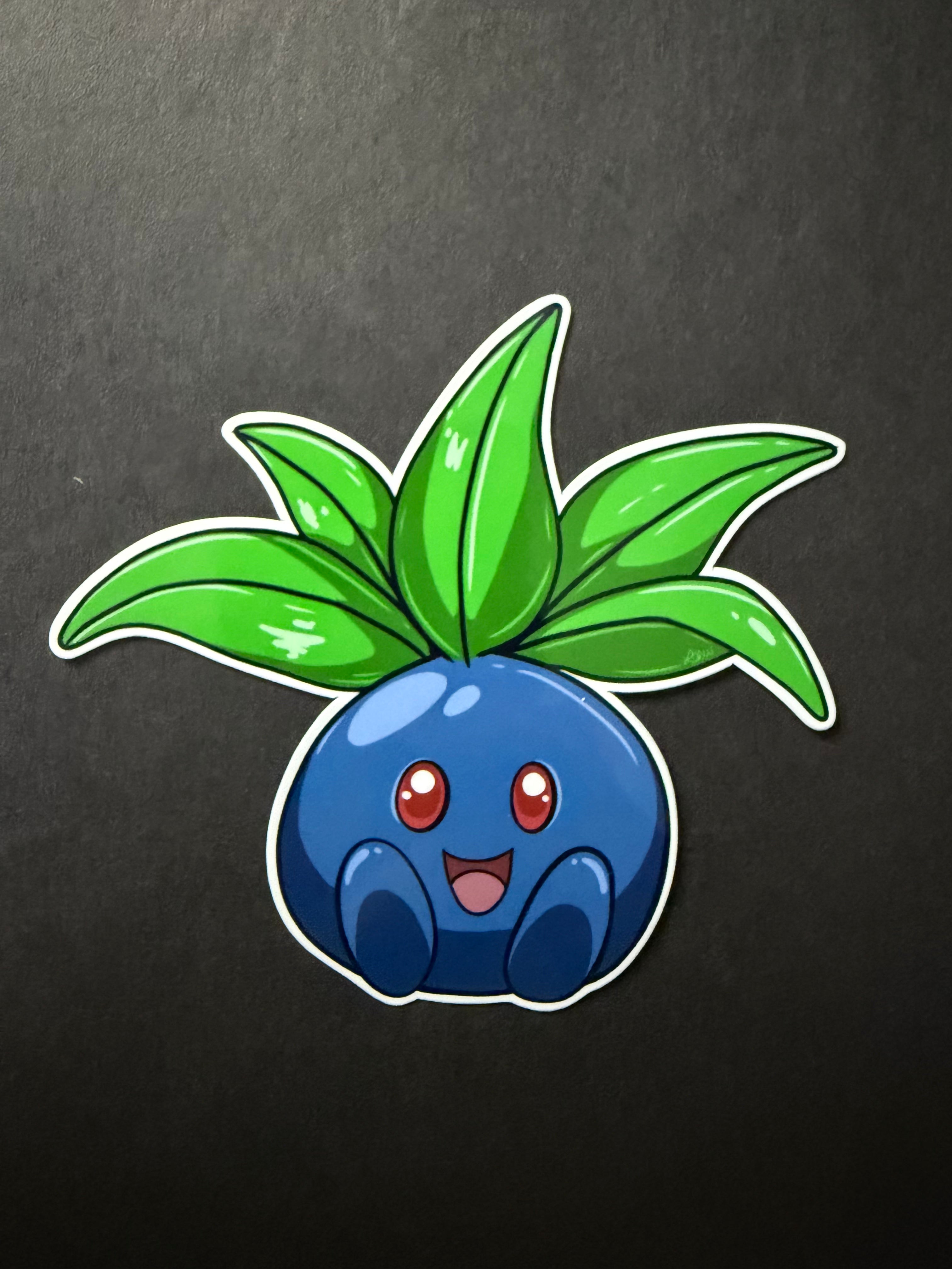 ODDISH- Oddish Inspired Vinyl Sticker