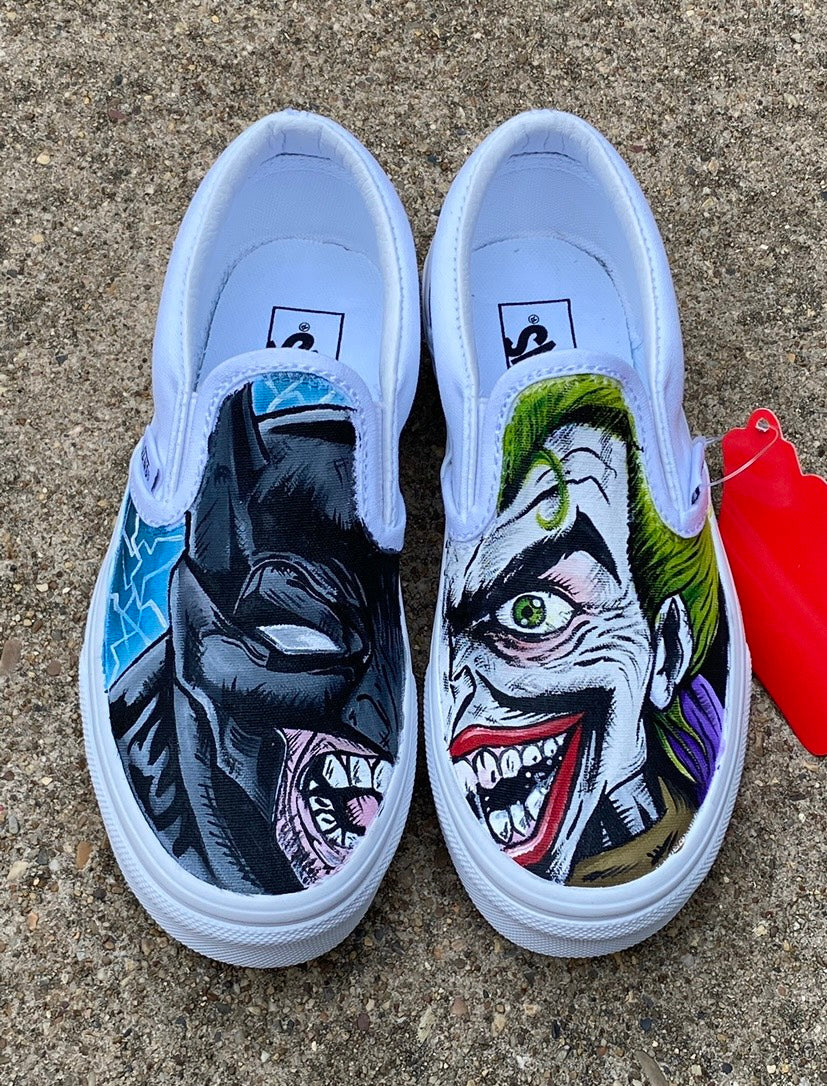 Custom Hand-Painted Shoes