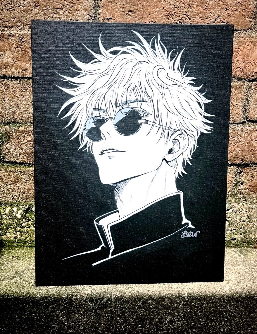 LIMITLESS- Satoru Gojo Jujutsu Kaisen Fan Art Print (8.5” x 11”)